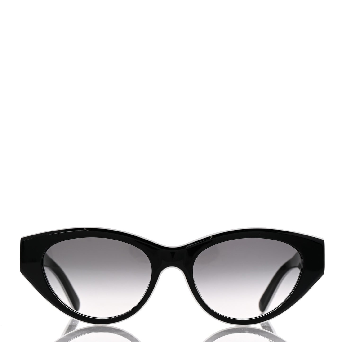 Acetate LV Line Cat Eye Sunglasses Z2686U Black