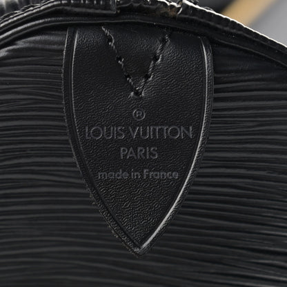 Louis Vuitton Epi Keepall 55 Black 6 of 17