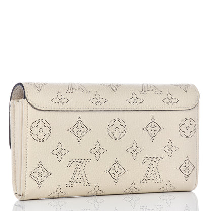 Louis Vuitton Mahina Iris Wallet NM Ivory 3 of 12
