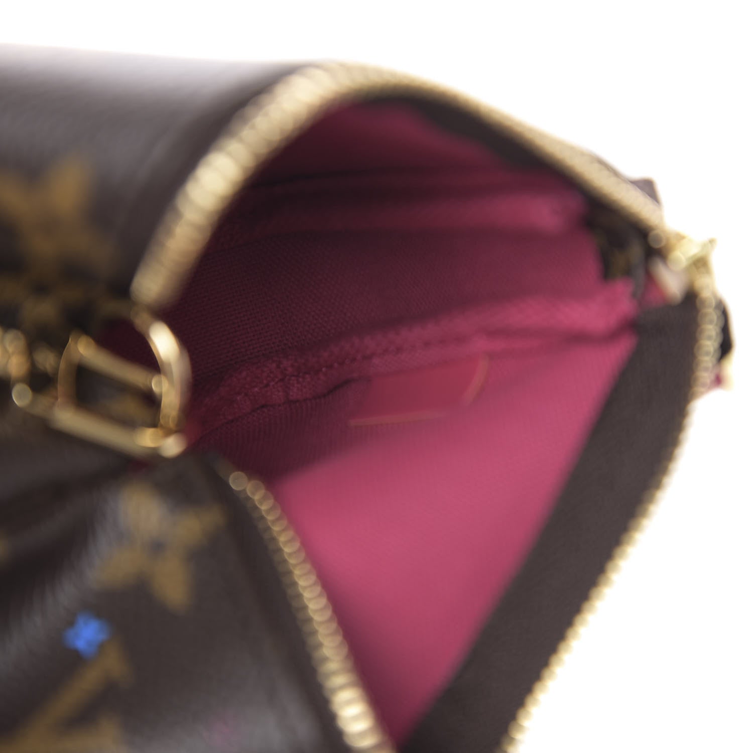 Louis Vuitton Monogram 2020 Christmas Animation Roller Coaster Mini Pochette Accessories Pivoine 5 of 7