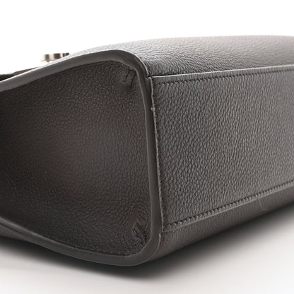 Salvatore Ferragamo Calfskin Hug Messenger Bag Testa Di Moro 9 of 10