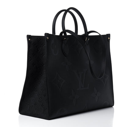 Louis Vuitton Empreinte Monogram Giant Onthego GM Black 2 of 4