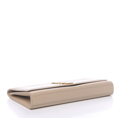 Saint Laurent Smooth Calfskin Cassandre Clutch Nude Powder 4 of 12