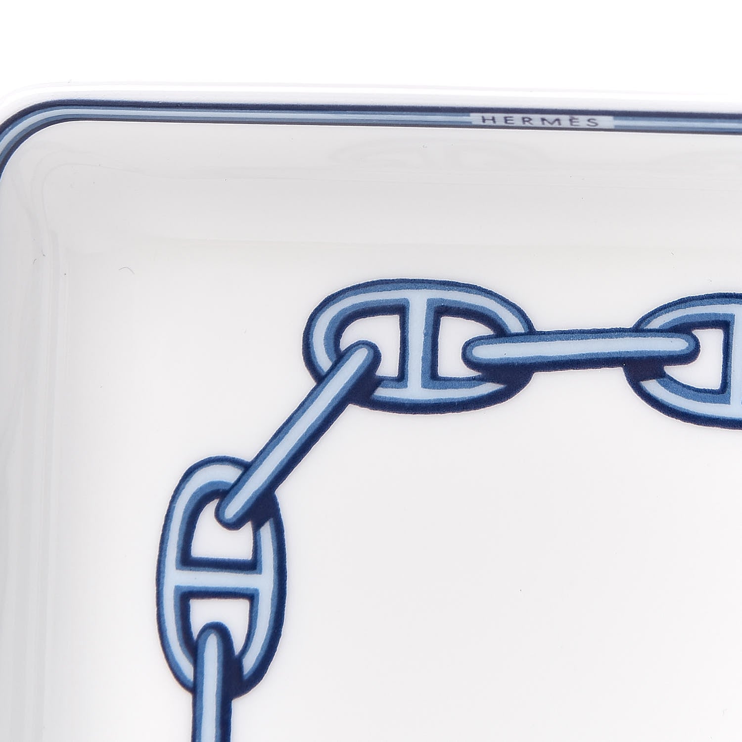 Hermes Porcelain Chaine d'Ancre Sushi Plate 4 of 6