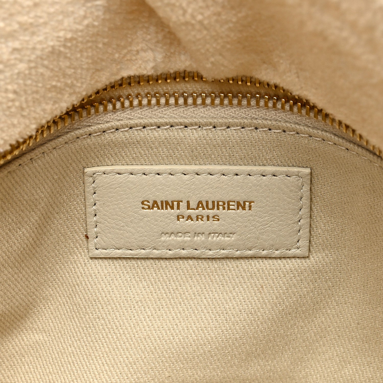 Saint Laurent Terrycloth Summer Print Quilted Small Loulou Puffer Monogram Chain Satchel Multicolor White 5 of 9
