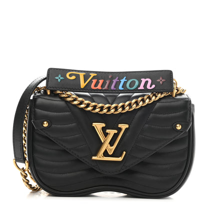 Louis Vuitton Calfskin New Wave Chain PM Black 1 of 11