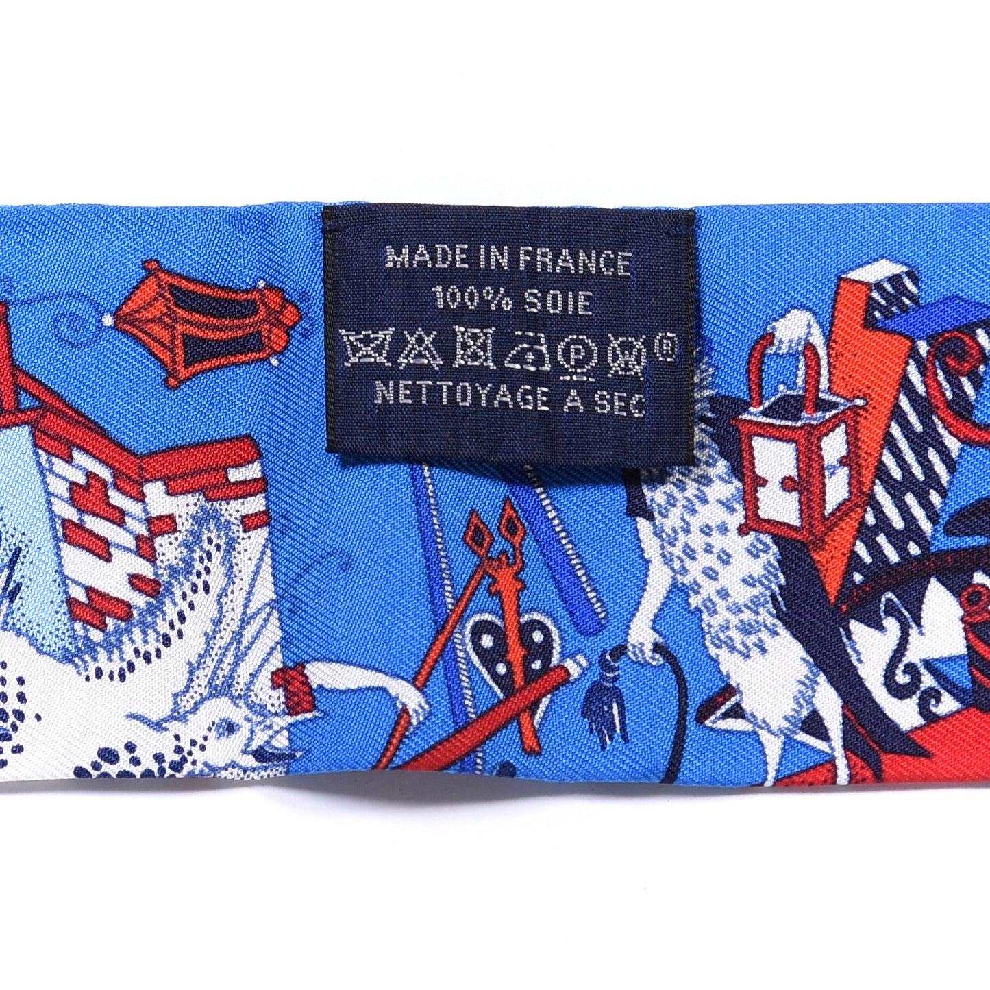 Silk La Folle Parade Twilly Bleu Gitane Rouge
