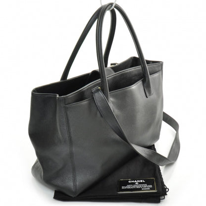 Chanel Caviar Cerf Executive Shopper Tote Black GHW 3 of 11