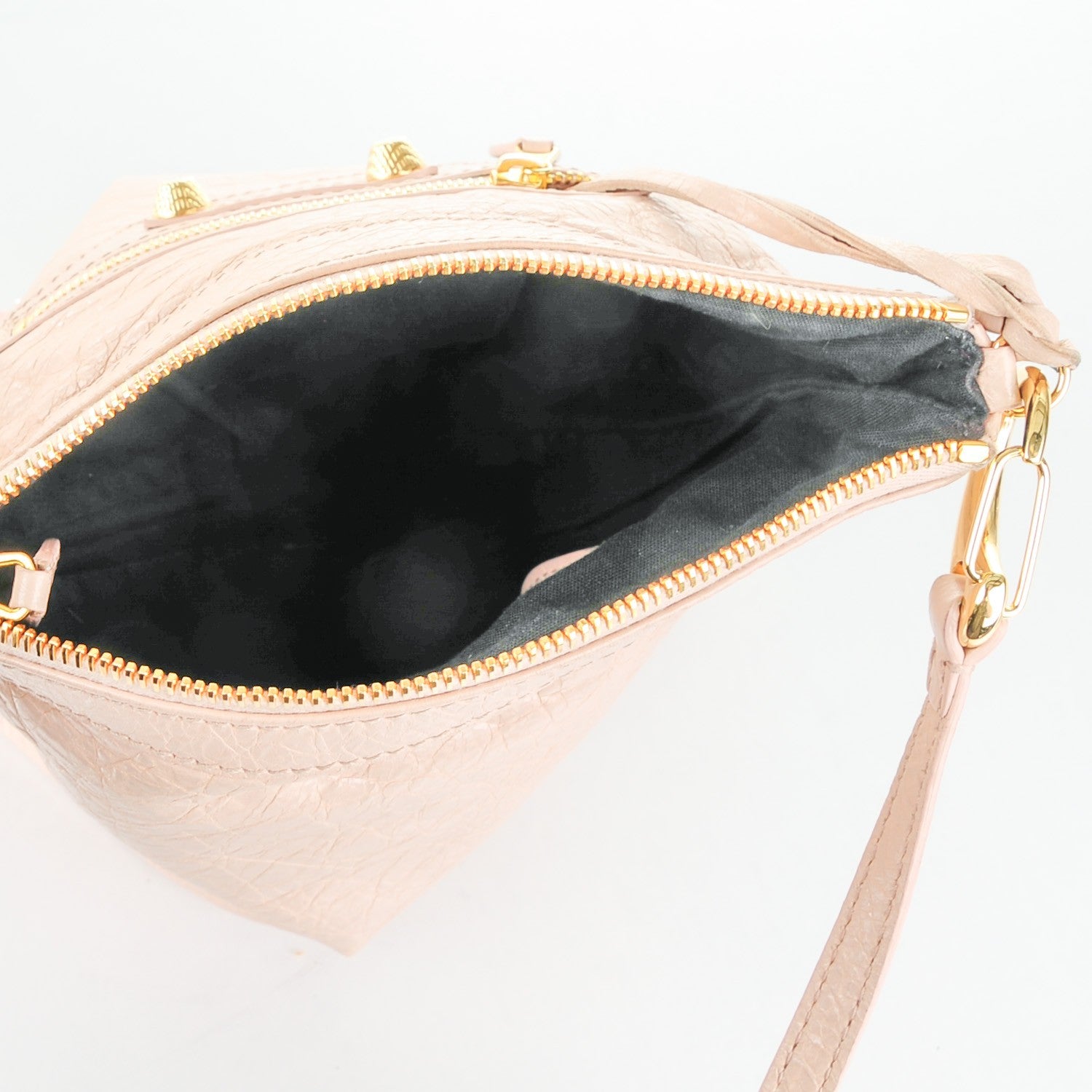 Balenciaga Agneau Giant 12 Gold Hardware Flat Crossbody Rose Aubepine 6 of 8