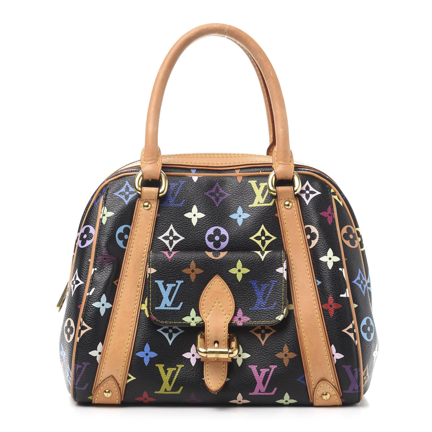Louis Vuitton Monogram Multicolor Priscilla Black 1 of 13