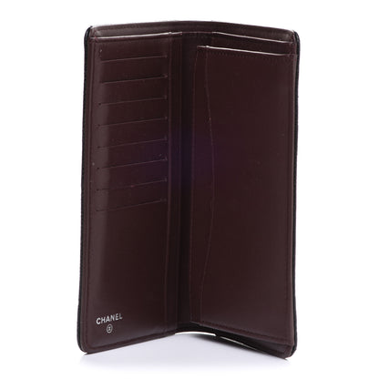 Chanel Caviar Quilted Yen Wallet Black 5 of 11