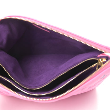 Louis Vuitton Lambskin Embossed Monogram Vuittamins Coussin PM Rose Violet 5 of 12