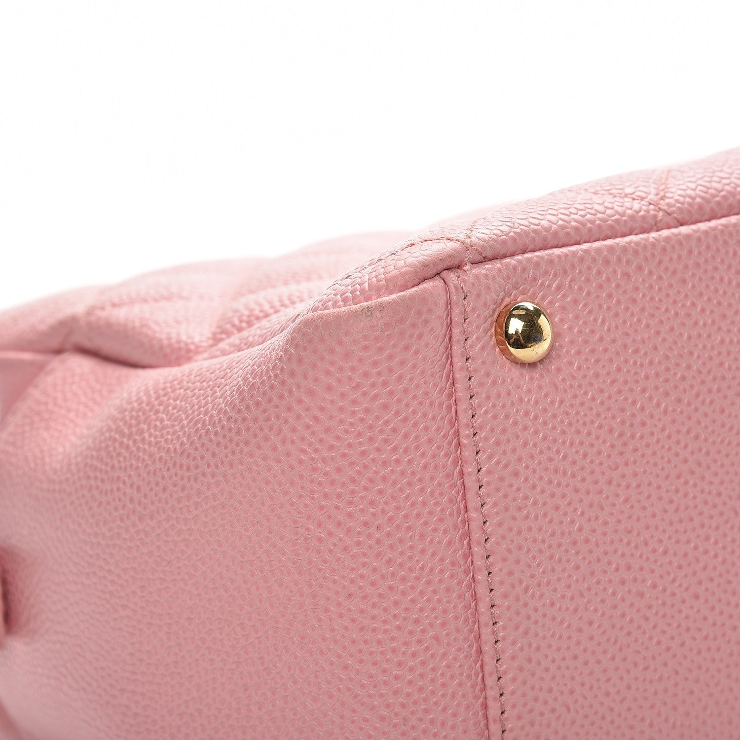 Chanel Caviar Quilted Petit Timeless Shopping Tote PTT Pink 15 of 17