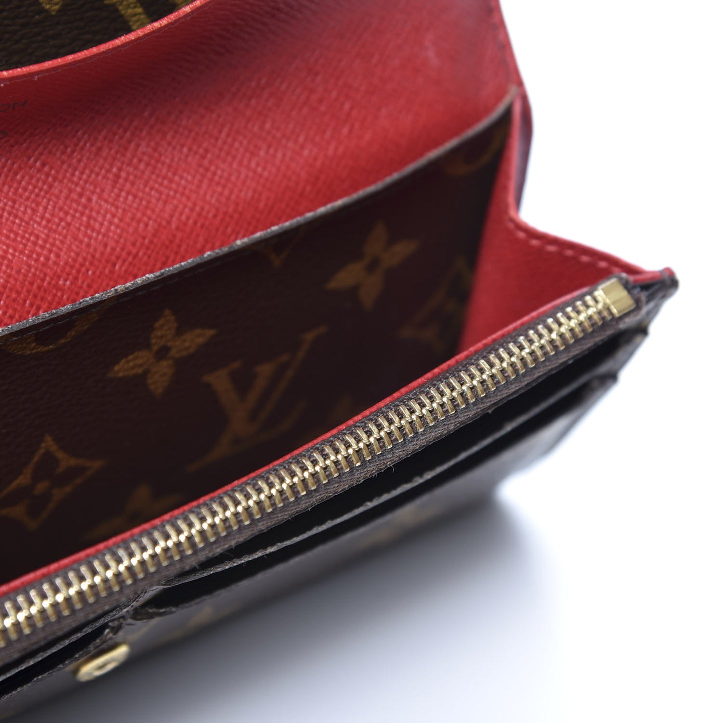 Monogram Emilie Wallet Fuchsia