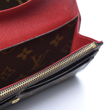 Louis Vuitton Monogram Emilie Wallet Fuchsia 4 of 8