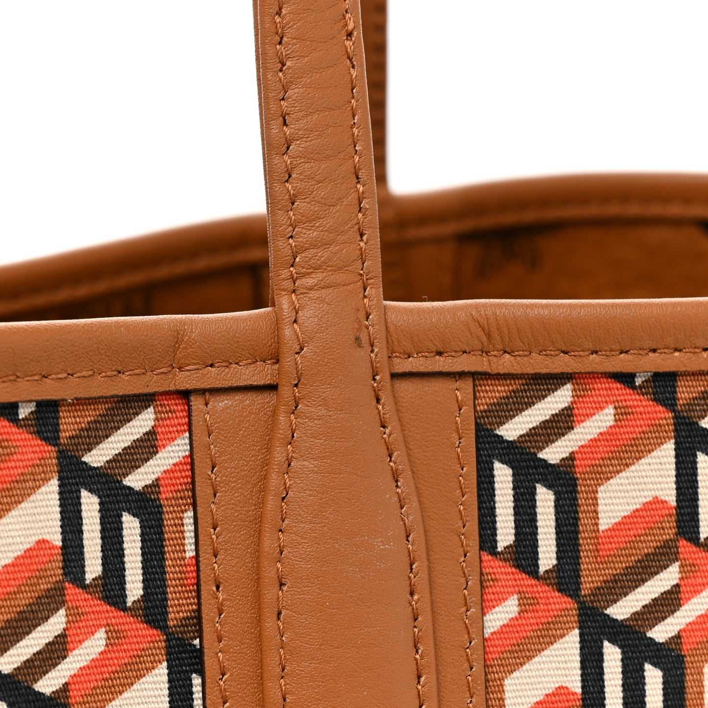 Visetos Medium Liz Reversible Shopper Tote Cognac