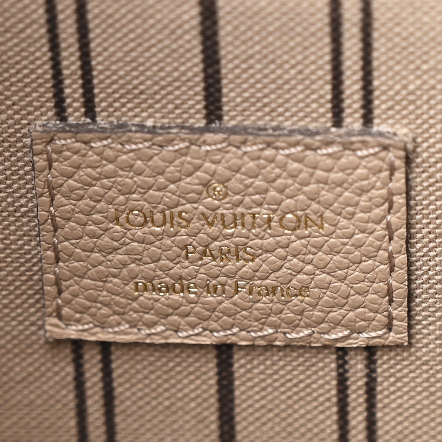 Empreinte Pochette Metis Tourterelle