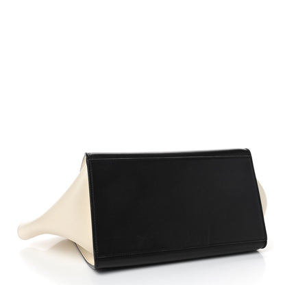 Celine Velluto Calfskin Medium Tri-Color Trapeze 3 of 9