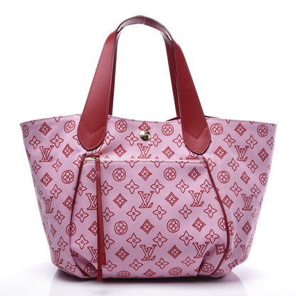 Louis Vuitton Canvas Cabas Ipanema PM Pink 2 of 13