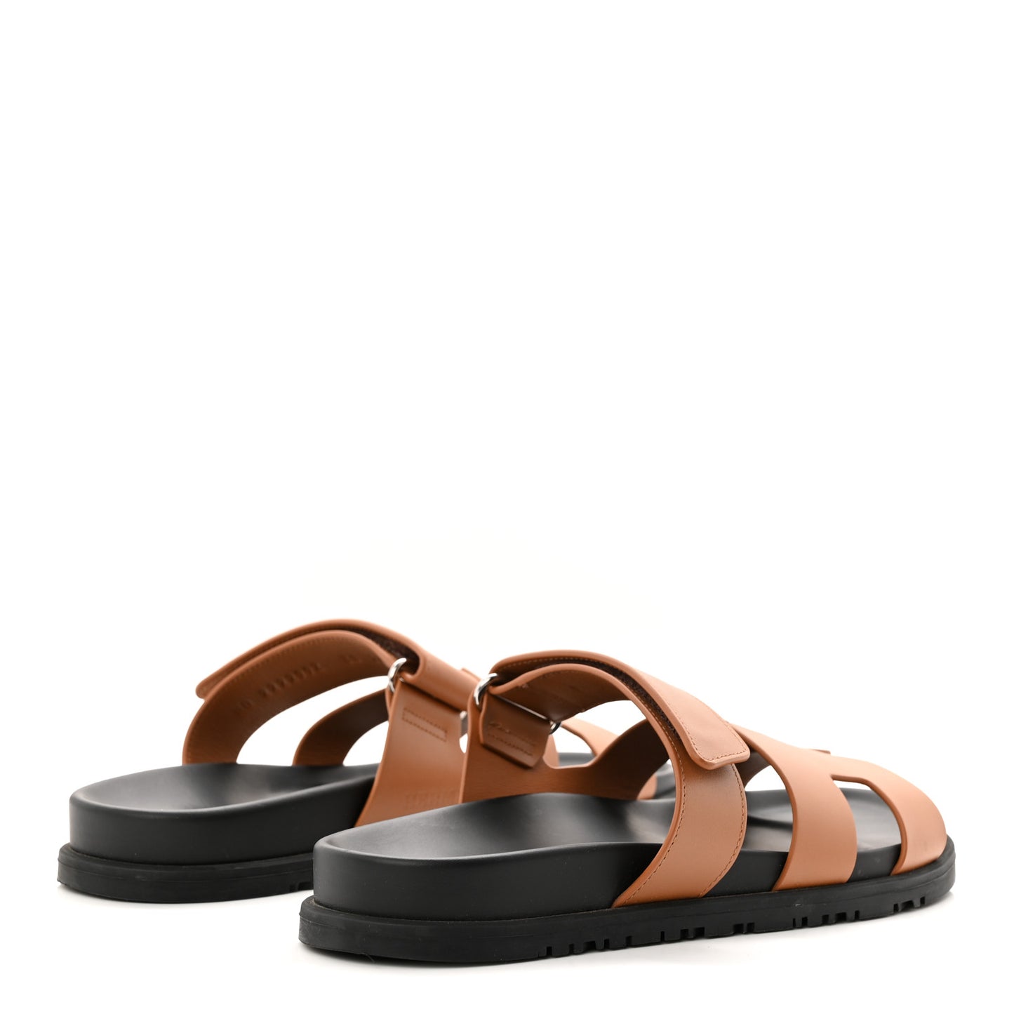 Calfskin Womens Chypre Sandals 38 Naturel