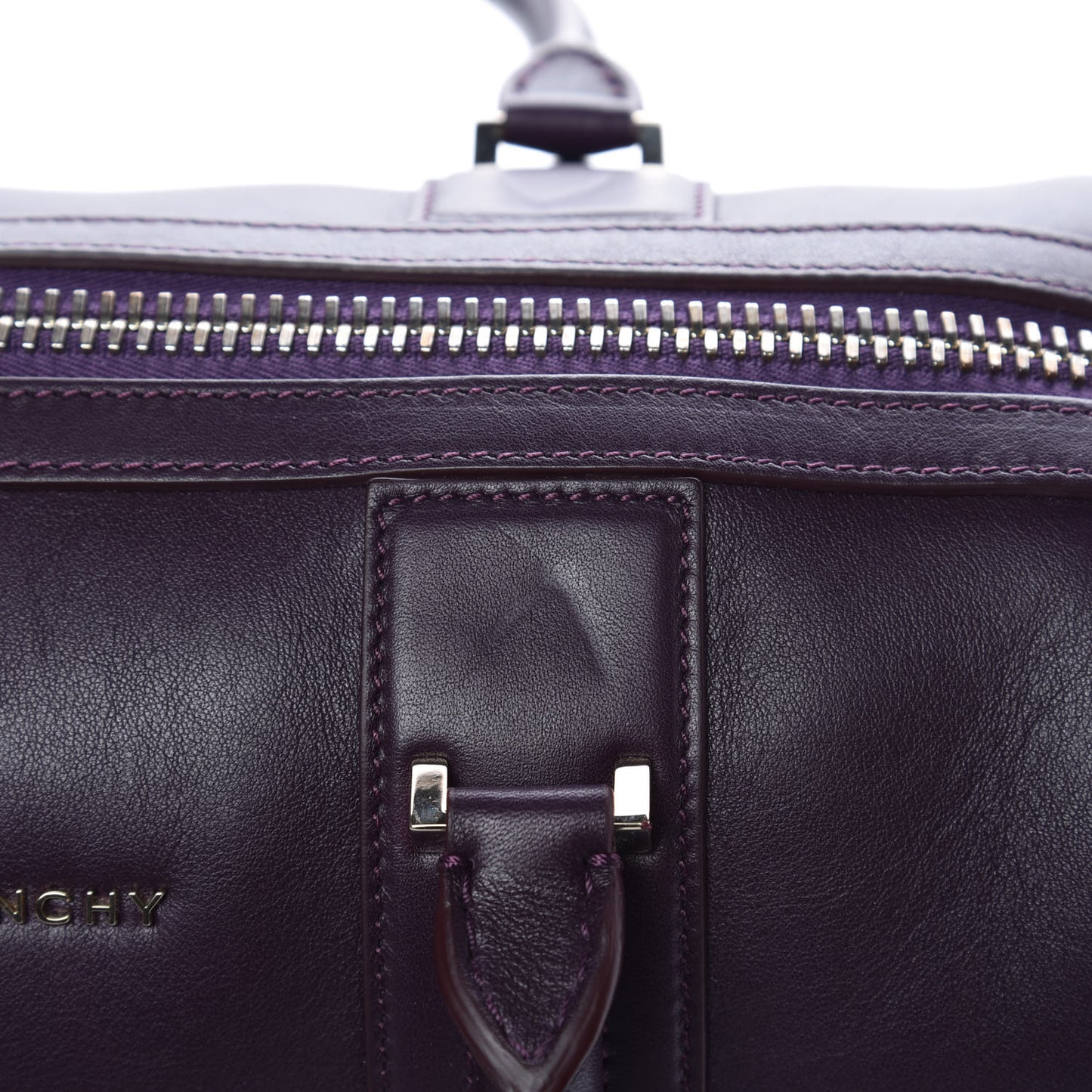 Lambskin Medium Lucrezia Purple