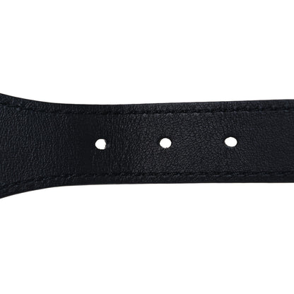 Christian Dior Canvas Embroidered Large Book Belt 75 30 Bleu 7 of 8