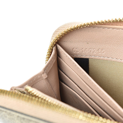 Chloe Metallic Calfskin Zip Around Wallet Gold 7 of 13