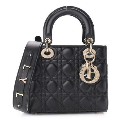 Christian Dior Lambskin Cannage Small My ABCDior Lady Dior Black 1 of 11