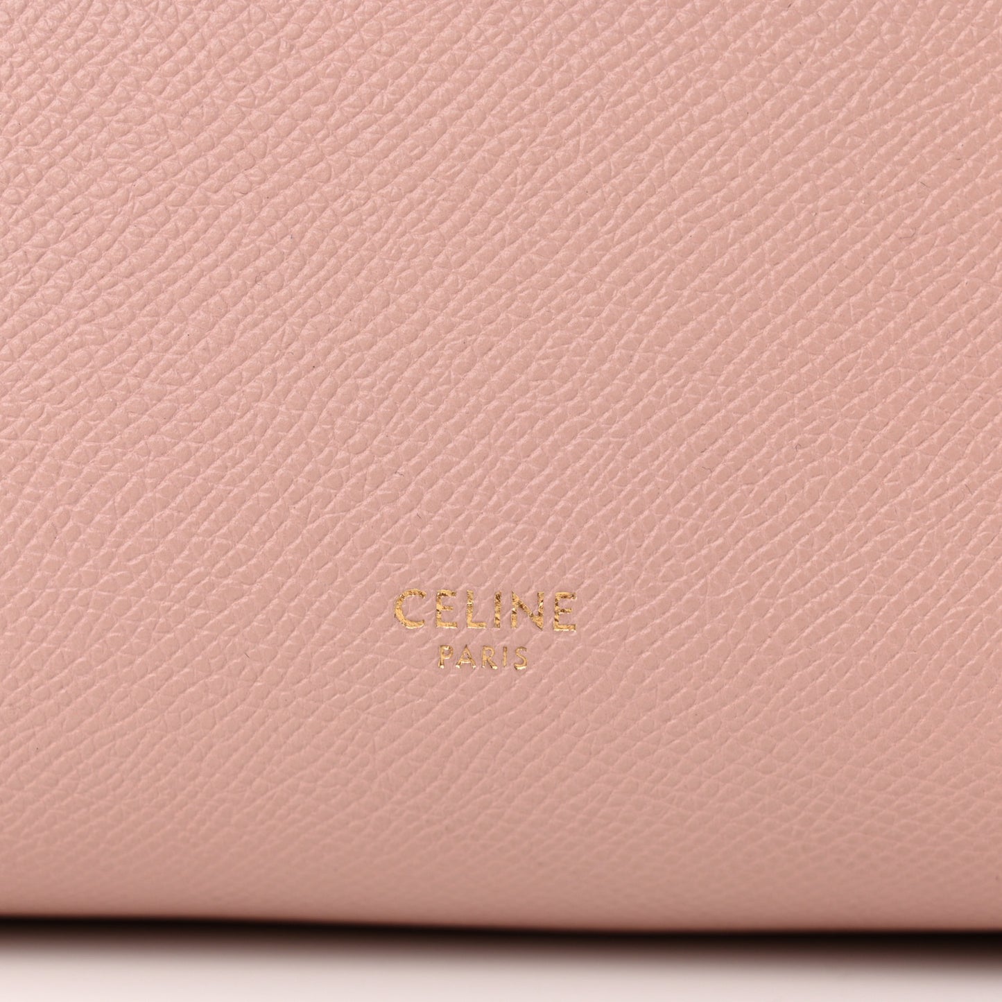 Grained Calfskin Micro Belt Bag Vintage Pink