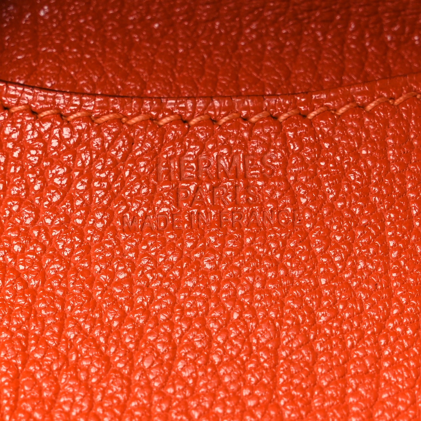 Chevre Mysore Coin Purse Orange