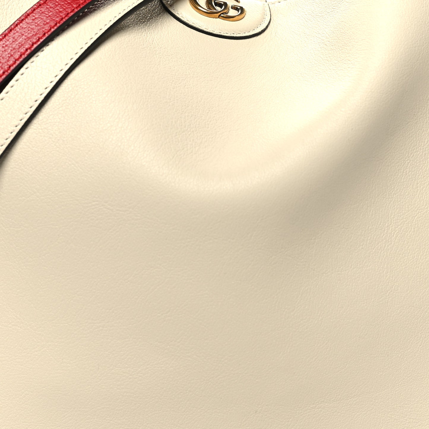 Softy Wonka Textured Dollar Calfskin Medium Diana Bamboo Shoulder Bag Mystic White Hibiscus Red