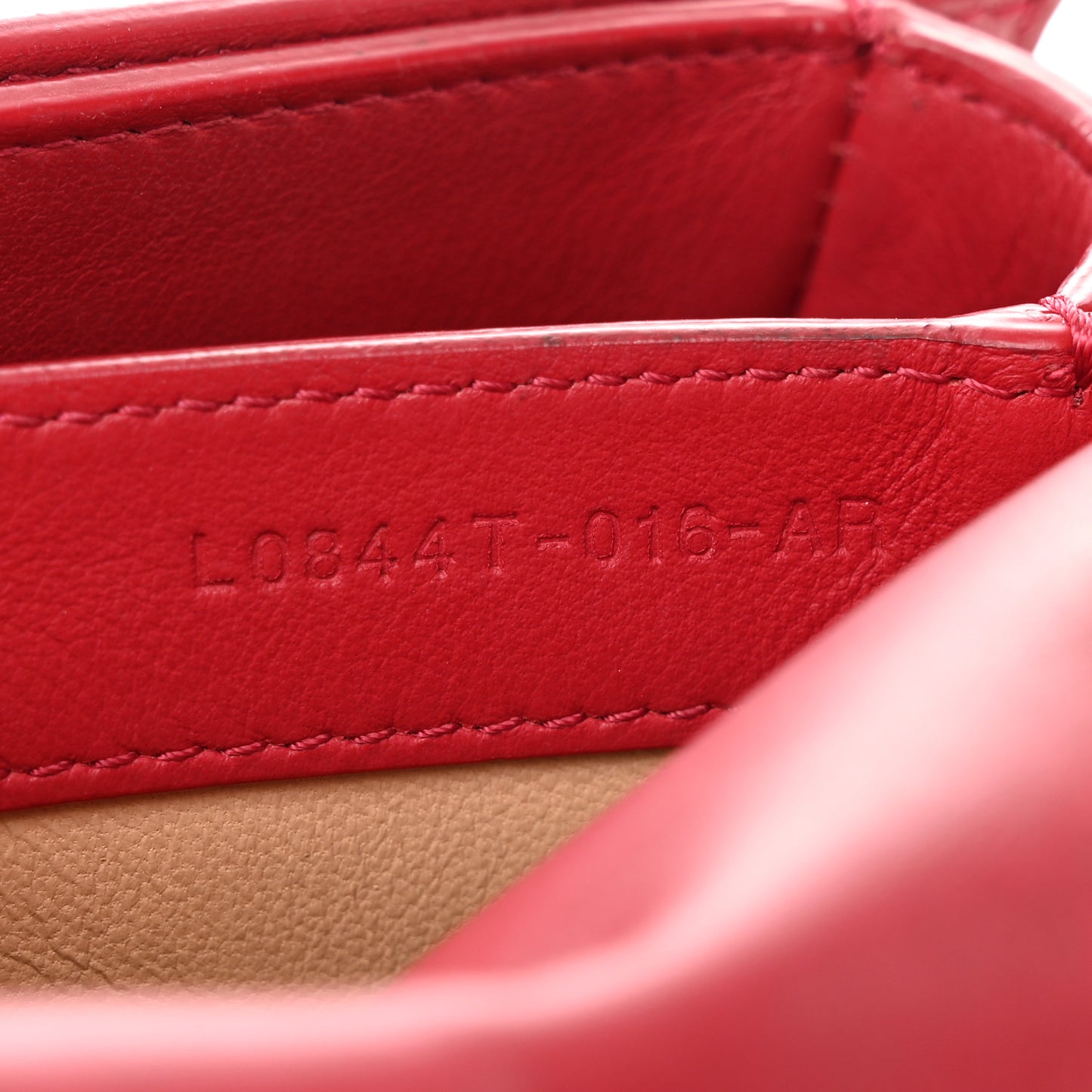 Calfskin Small Sienna Shoulder Bag Red