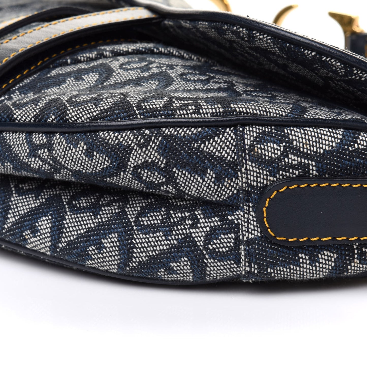 Monogram Saddle Bag Blue