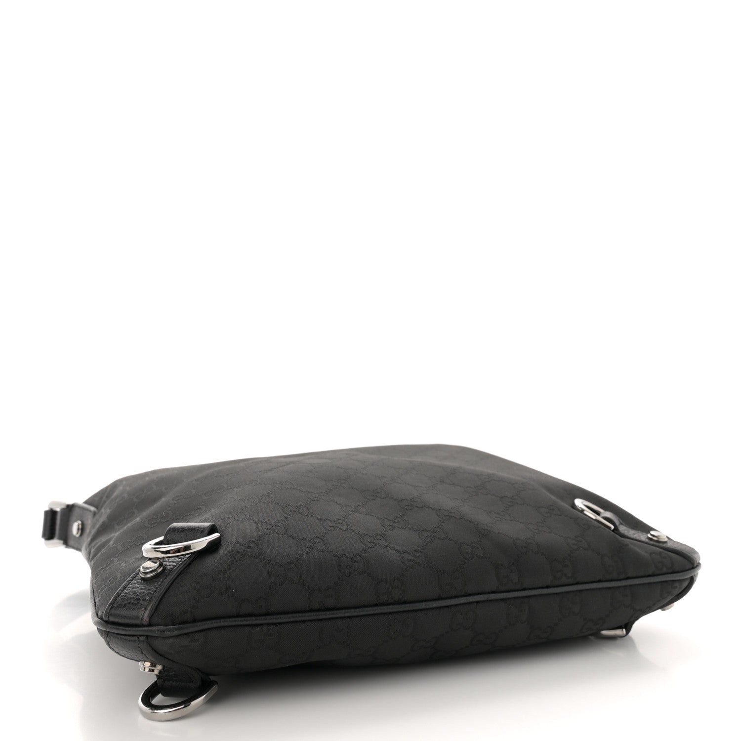 Gucci Monogram Abbey Messenger Bag Black 4 of 15