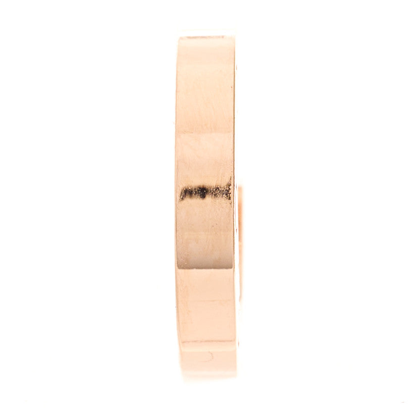 Cartier 18K Pink Gold Single LOVE Hoop Earring 4 of 10