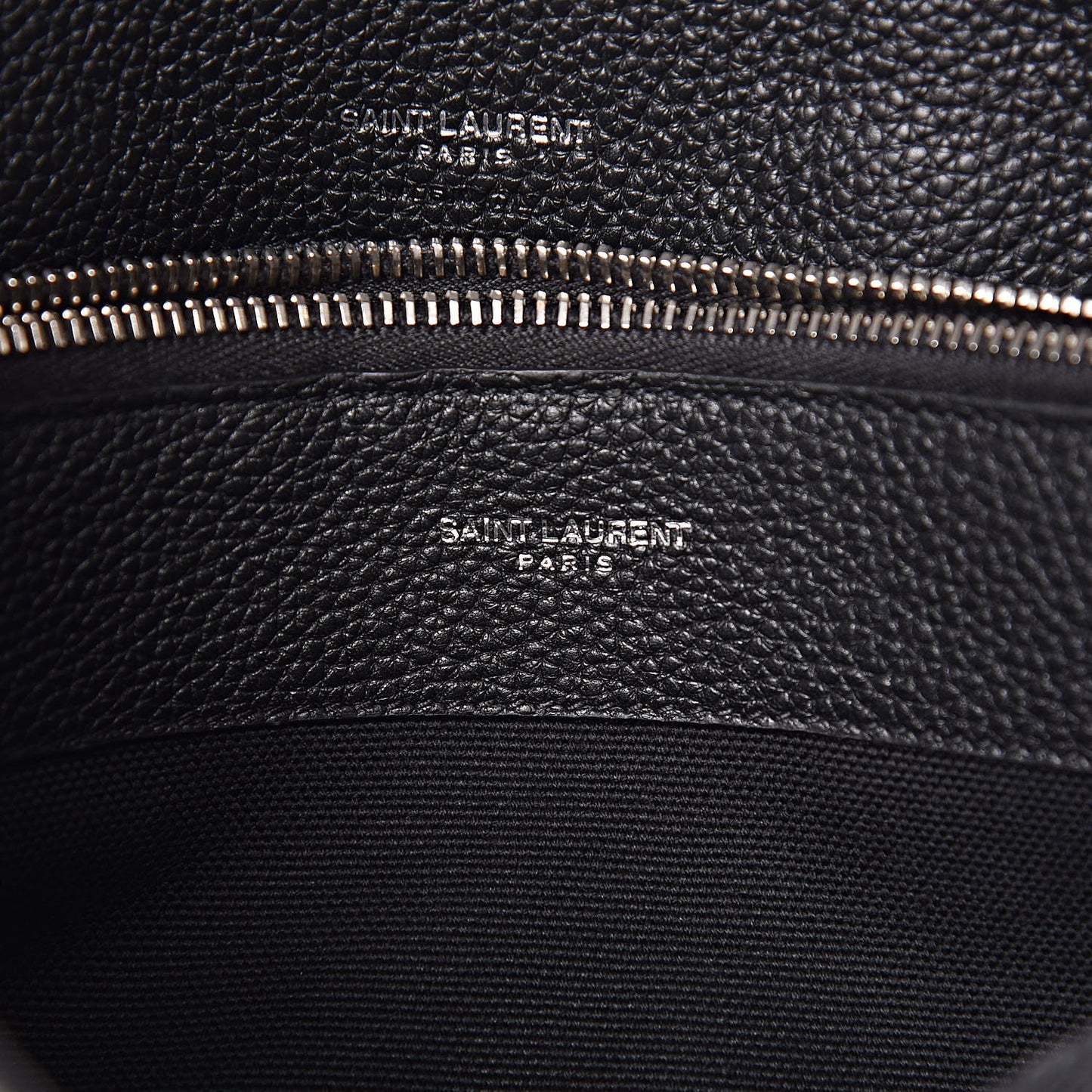 Grained Calfskin Baby Sac De Jour Souple Black