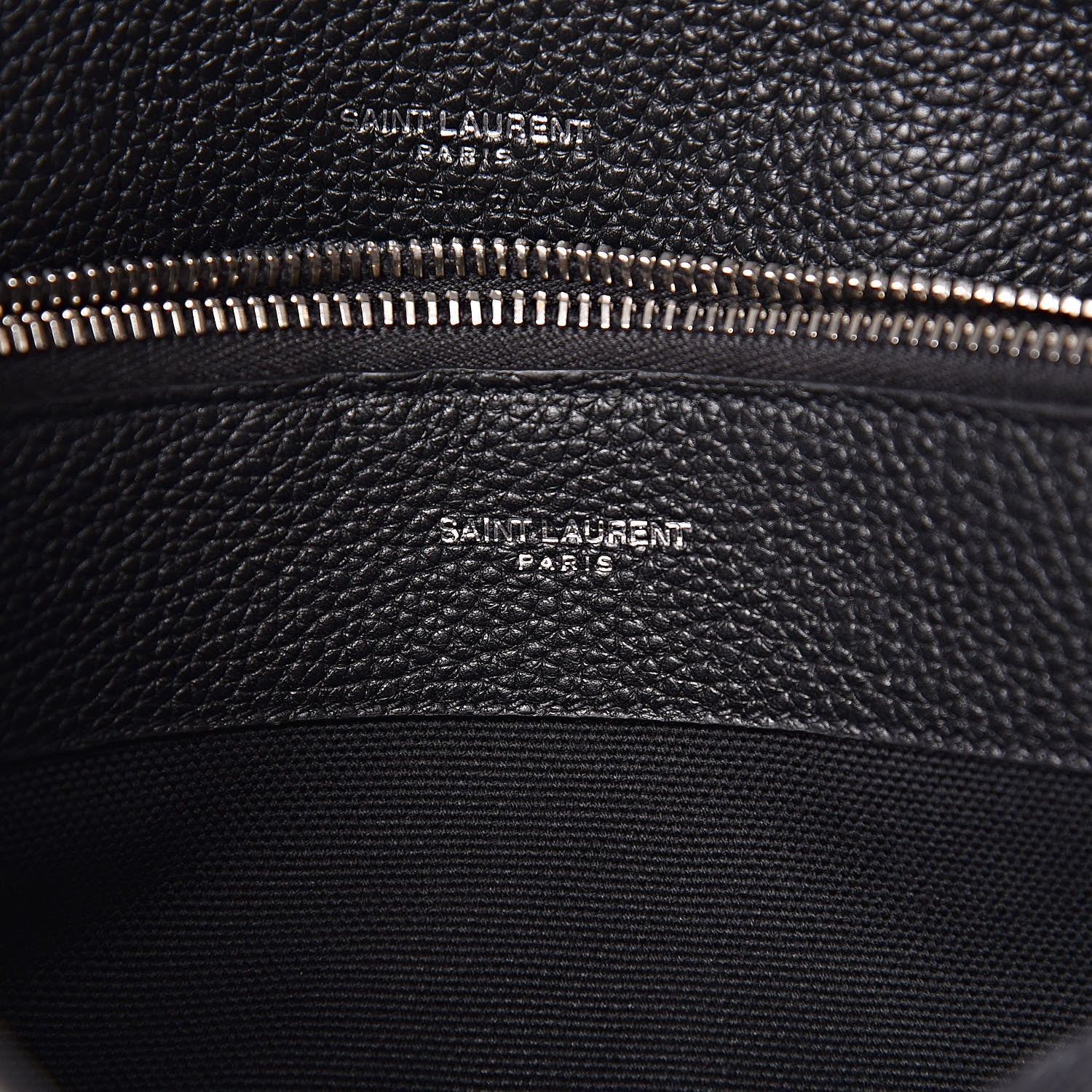 Saint Laurent Grained Calfskin Baby Sac De Jour Souple Black 9 of 11