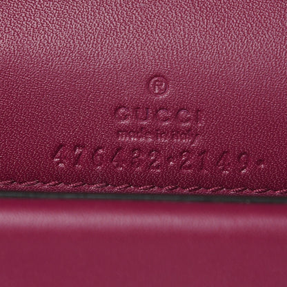 Gucci Velvet Super Mini Dionysus Shoulder Bag Fuchsia Violet Cyclamen 7 of 15