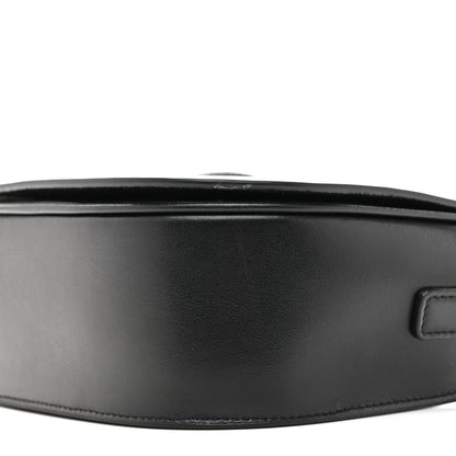 Celine Smooth Calfskin Cuir Triomphe Folco Crossbody Bag Black 11 of 14