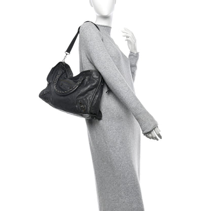 Balenciaga Agneau Classic Hardware City Gris Fossile 2 of 15