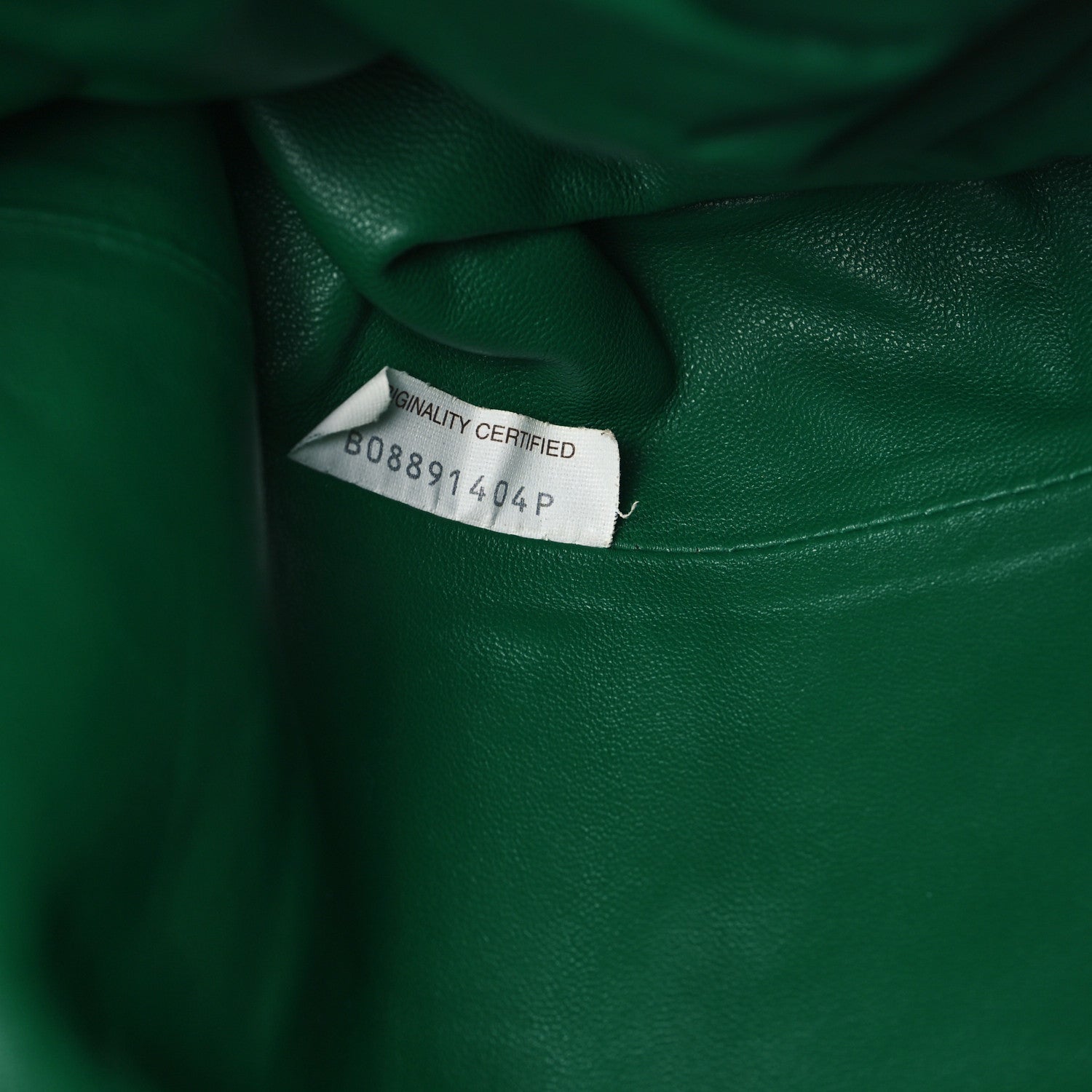 Bottega Veneta Nappa Maxi Intrecciato The Pouch Oversized Clutch Racing Green 6 of 9