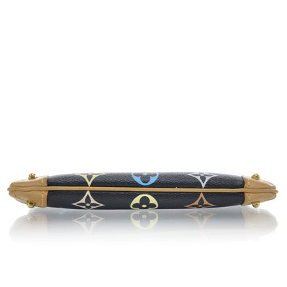 Louis Vuitton Monogram Multicolor Pochette Milla MM Black 5 of 11