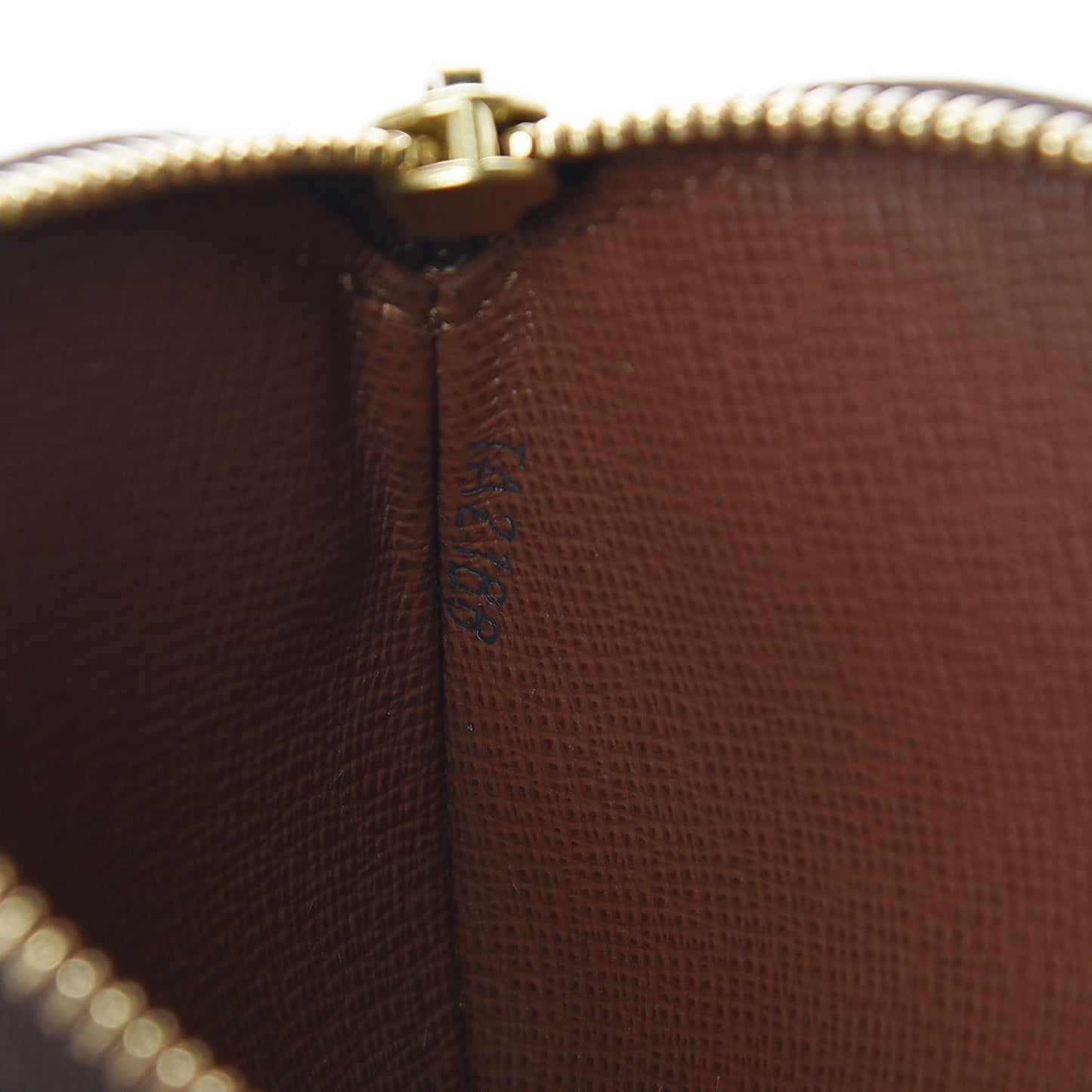 Monogram Round Coin Purse