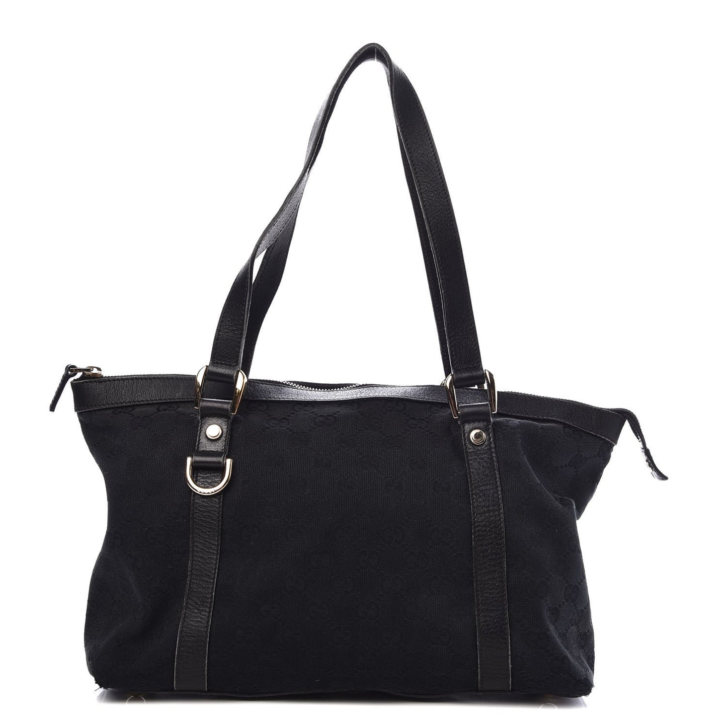 Monogram Abbey Medium Tote Black