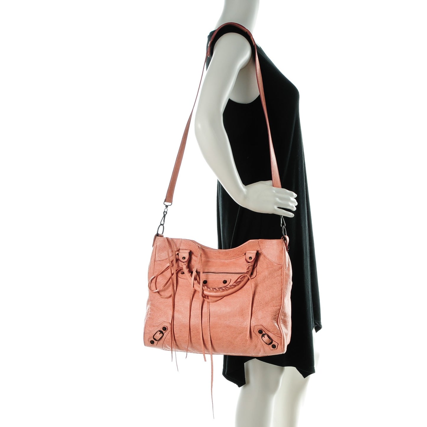 Agneau Classic Hardware Velo Vieux Rose