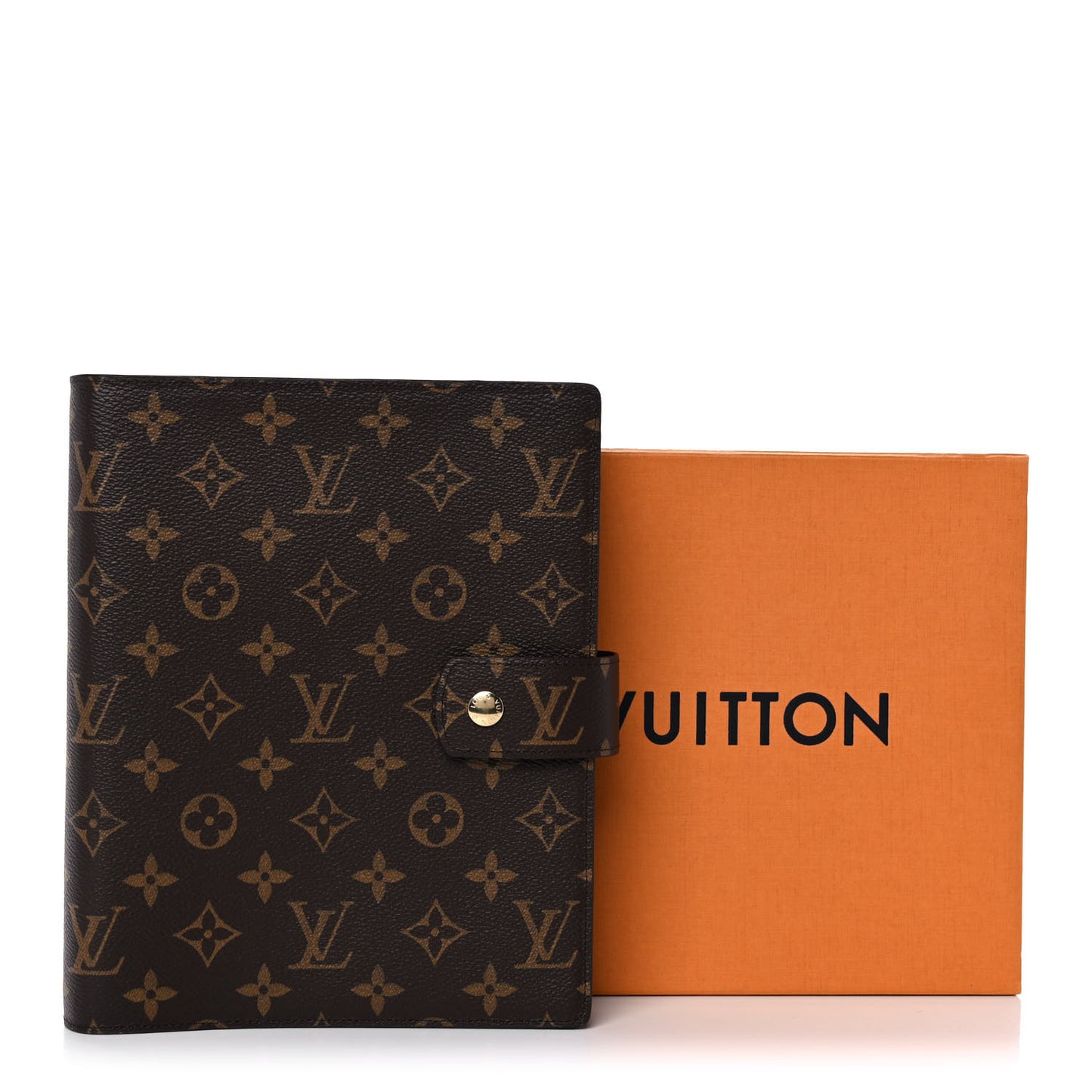 Monogram Large Ring Agenda Cover