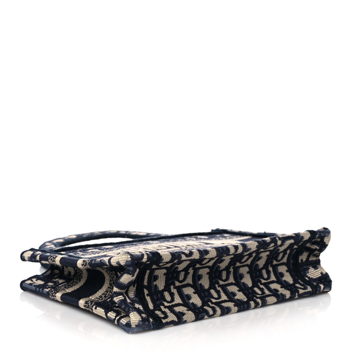 Oblique Mini Book Tote Blue Multicolor
