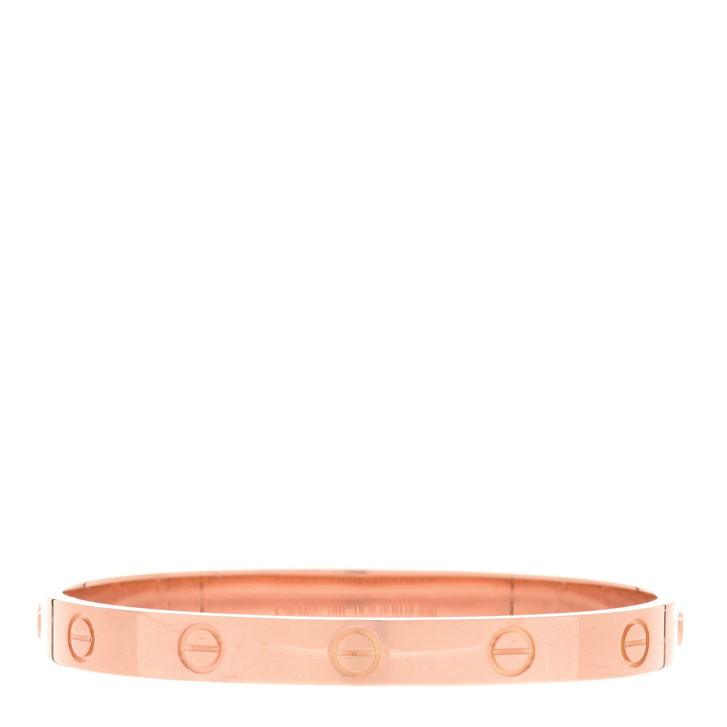 18K Pink Gold LOVE Bracelet 16