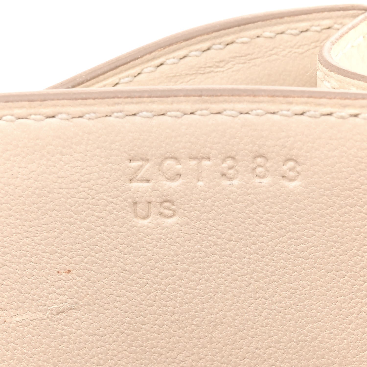 Hermes Epsom Constance 18 Craie 7 of 13