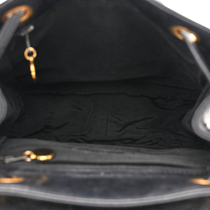 Chanel Caviar CC Backpack Black 5 of 10